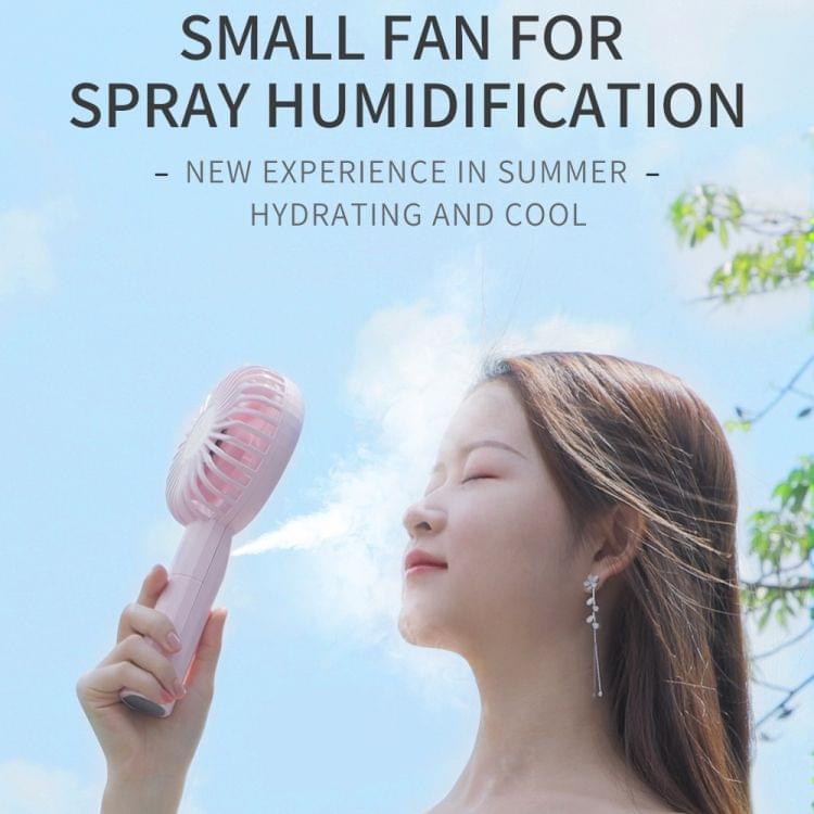 JOYROOM JR-CY272 Portable USB Charging Mini Fan for Spray Humidification (White)