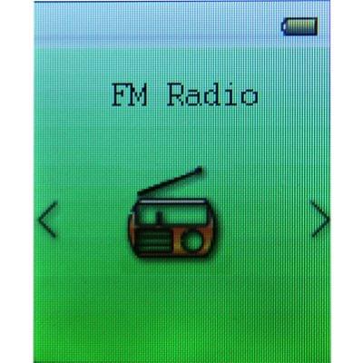 1.8 inch TFT Screen Metal MP4 Player with TF Card Slot, Support Recorder, FM Radio, E-Book and Calendar(Green)