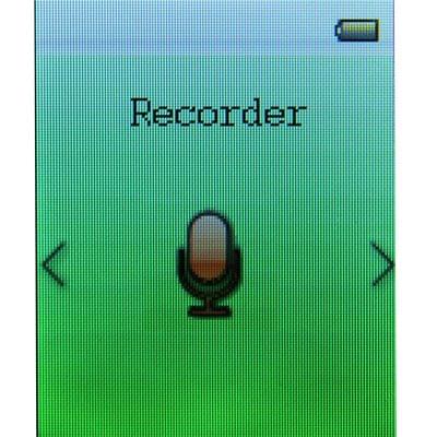 1.8 inch TFT Screen Metal MP4 Player with TF Card Slot, Support Recorder, FM Radio, E-Book and Calendar(Green)