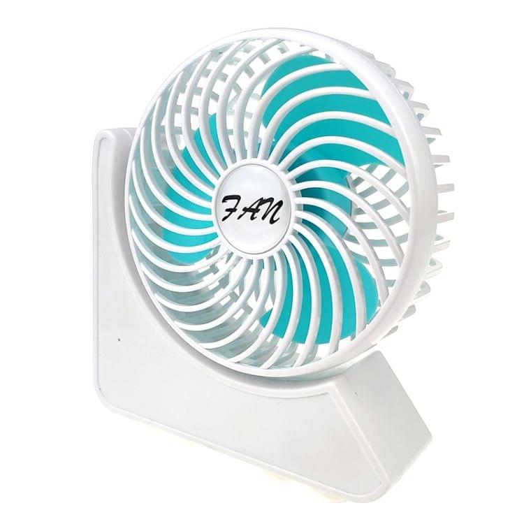 Multi-function 360 Degree Rotation Sucker Electric Fan, Support 3 Speed Control (White)