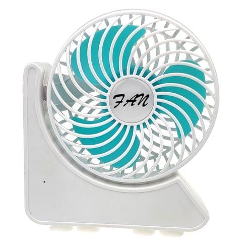 Multi-function 360 Degree Rotation Sucker Electric Fan, Support 3 Speed Control (White)