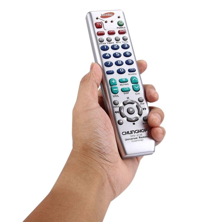 CHUNGHOP SRM-403E Universal Intelligent Learning-Type Remote Control for TV VCR SAT CBL HIFI DVD CD VCD and Others