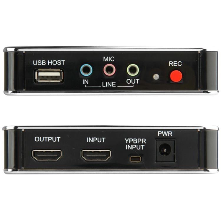 HDMI Game Capture 1080P HD Video Capture Recorder Box for XBOX One / 360 / PS3 / WII U with Professional Edit Software