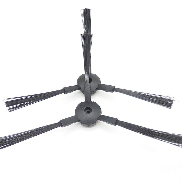 XI246 5 Pairs K614 Side Brushes + 2 PCS I201 Rags Set for ILIFE V3S Pro / V3S / V5S Pro / V50 / V5S