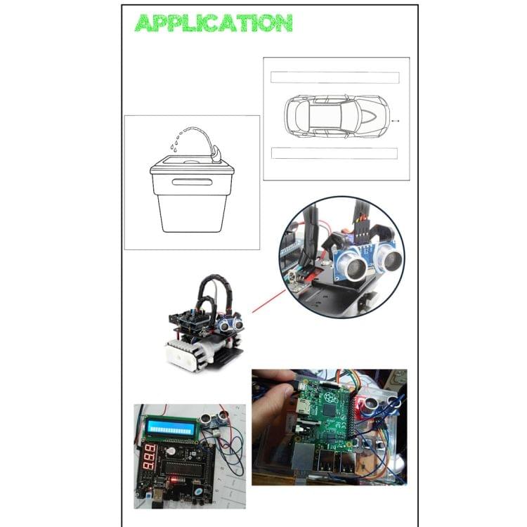 2 PCS Landa Tianrui LDTR - WG0106 HC - SR04 Sensor Module Ultrasonic Distance Measurement Board for Arduino