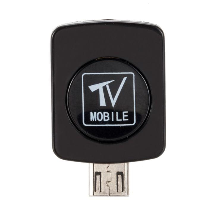 Micro USB DVB-T TV Digital Mobile Tuner Stick Receiver Dongle for Android Phone(Black)