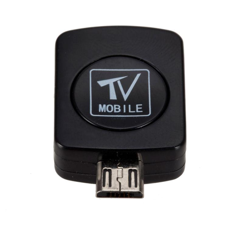 Micro USB DVB-T TV Digital Mobile Tuner Stick Receiver Dongle for Android Phone(Black)