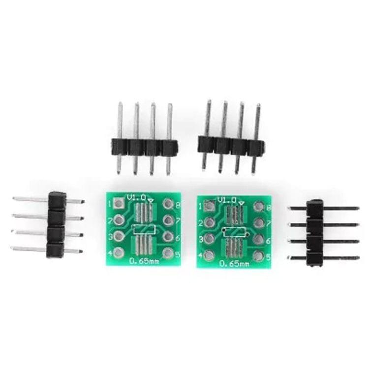 2 PCS Landa Tianrui LDTR - YJ032 / A SOP8 / SSOP8 / TSSOP8 SMD to DIP Dual-side Adapter Board