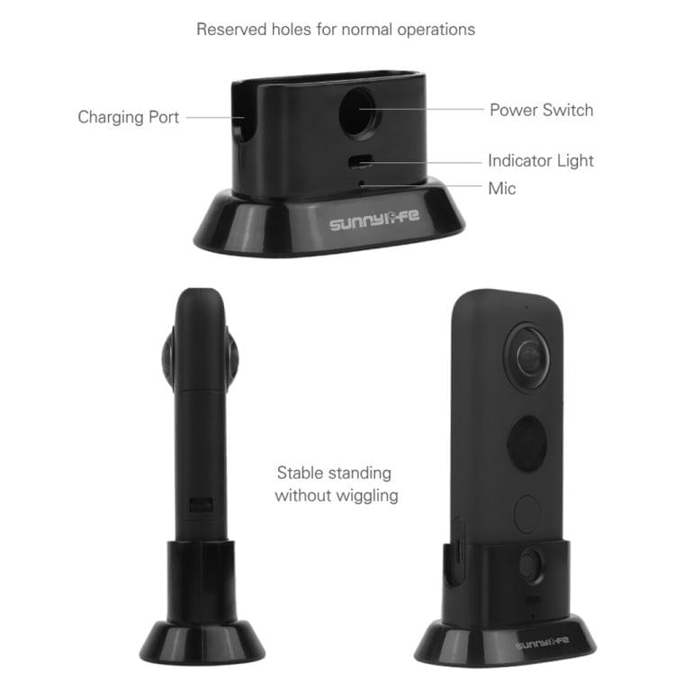 Sunnylife Sports Camera Support Base Accessories for Insta360 One X