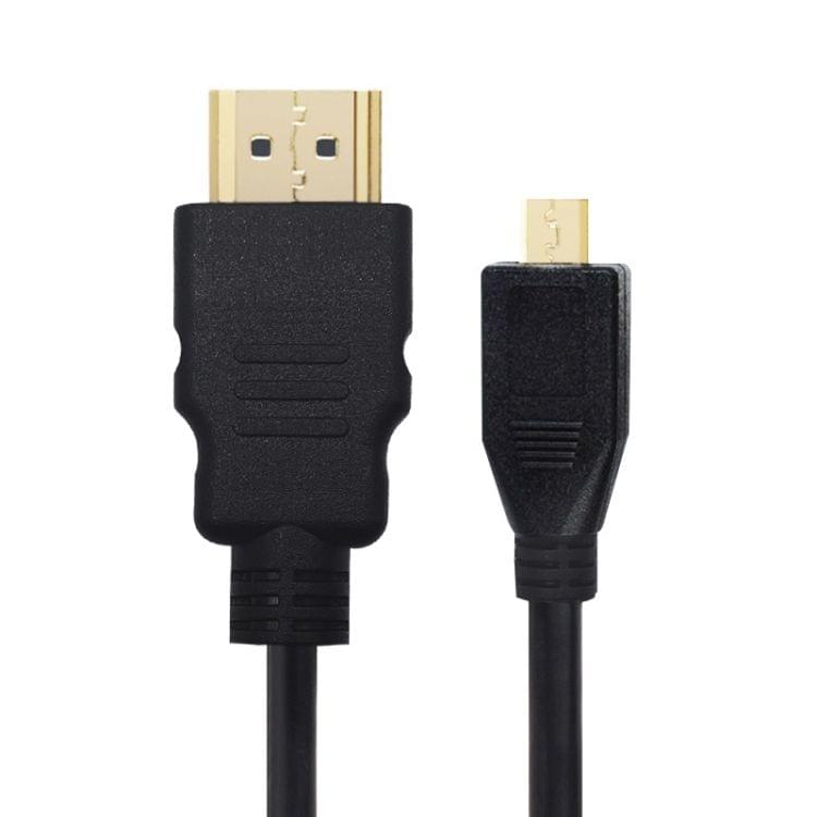 PULUZ Video 19 Pin HDMI to Micro HDMI Cable for GoPro HERO4 /3+ /3, Sony, LG, Panasonic, Canon, Nikon, Smartphones and Cameras, Length: 1.5m