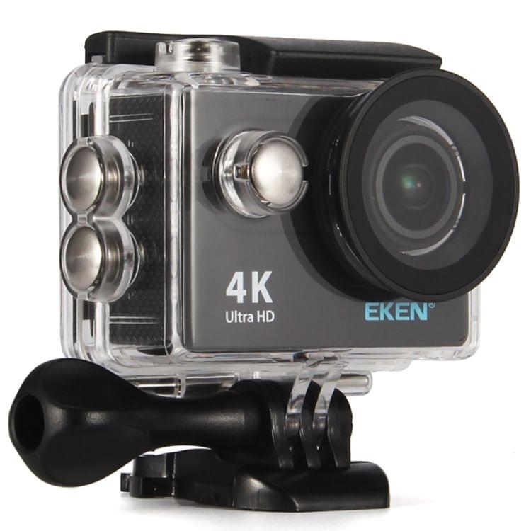 EKEN H9R Ultra HD 4K WiFi Sport Camera with Remote Control & Waterproof Case, Sunplus SPCA6350, 2.0 inch LCD Screen, 170 Degree Wide Angle 6G+1IR Lens(Black)