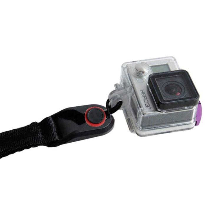 TMC CA003 Quick Release Camera Cuff Wrist Strap for GoPro NEW HERO /HERO6 /5 /5 Session /4 Session /4 /3+ /3 /2 /1, Xiaoyi and Other Action Cameras, Max Length: 22cm(Black)