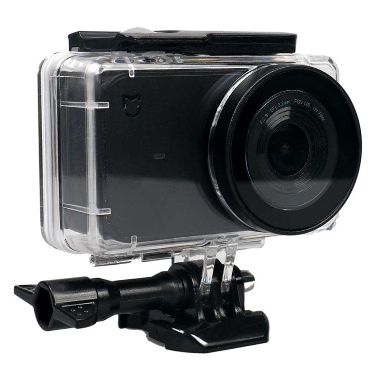 For Xiaomi Mijia Small Camera 45m Underwater Waterproof Housing Diving Protective Case with Buckle Basic Mount & Screw