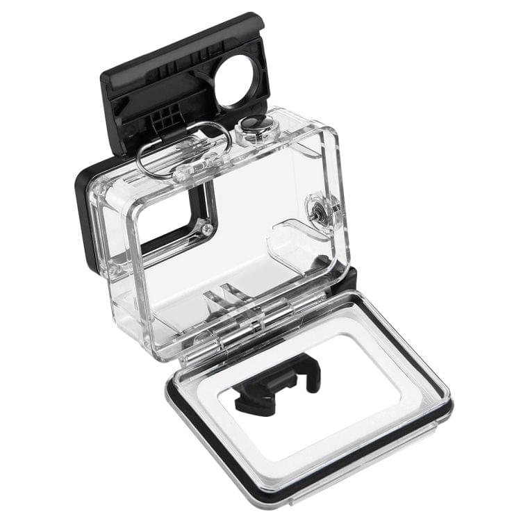 PULUZ for GoPro HERO(2018) / HERO7 Black /6 /5 30m Underwater Waterproof Housing Diving Protective Case with Buckle Basic Mount & Screw \t \t\t\t\t \t\t\t\t ()