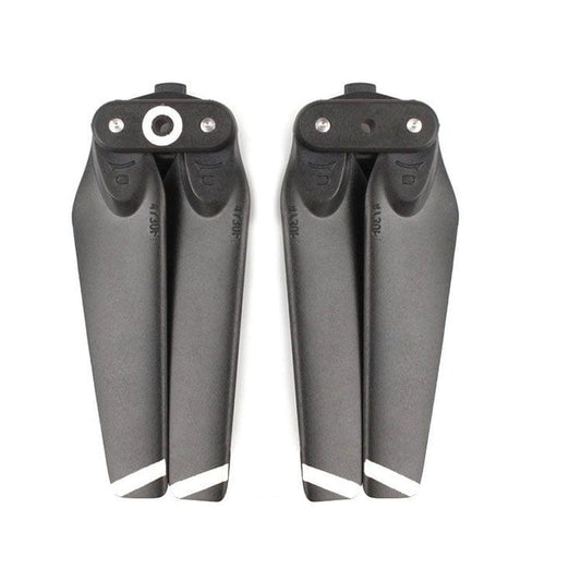 2 Pairs 4730F Foldable Quick-Release CW / CCW Propellers for DJI Spark(White)