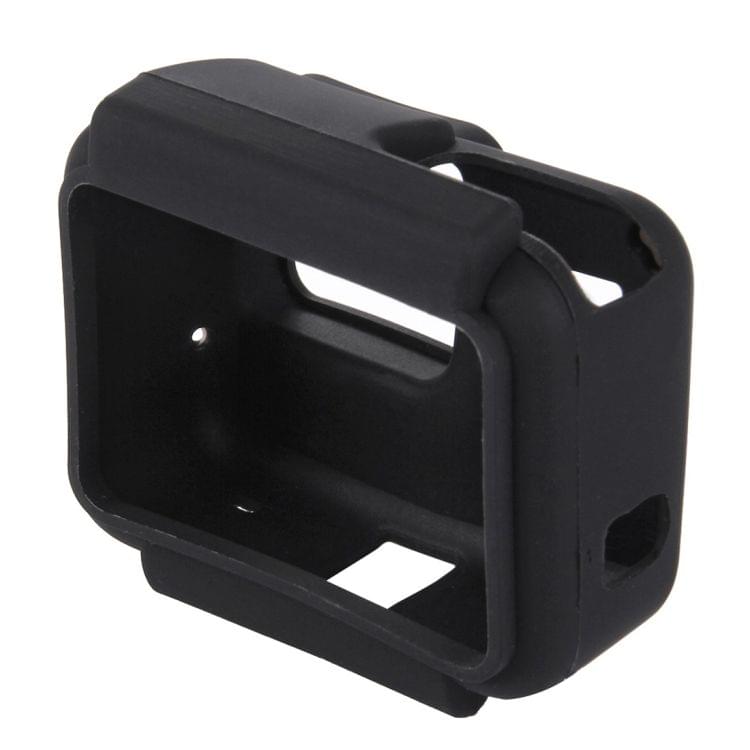 PULUZ Shock-proof Silicone Protective Case with Lens Cover for GoPro HERO(2018) /7 Black /6 /5 with Frame(Black)