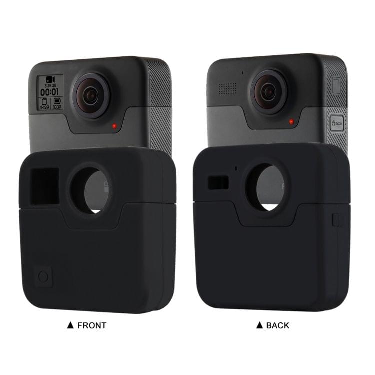 PULUZ for GoPro Fusion Silicone Protective Case(Black)
