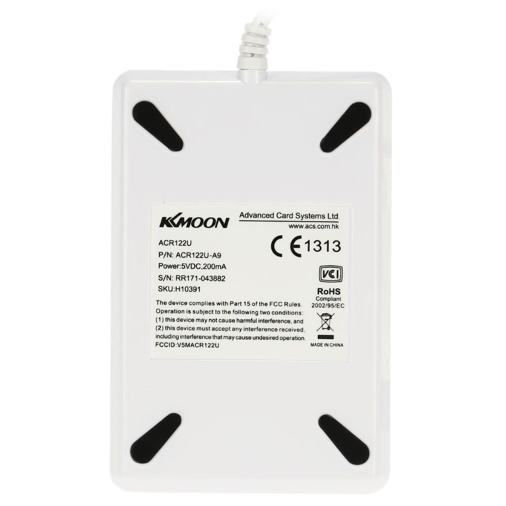 KKmoon NFC ACR122U RFID Contactless Smart Reader & Writer/USB + SDK + IC Card
