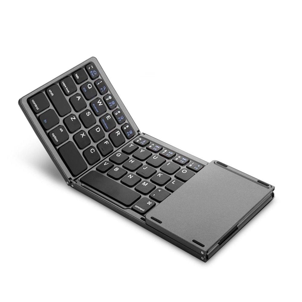 Universal Folding With Touched BT Wireless Foldable Mini Size Computer Keyboard