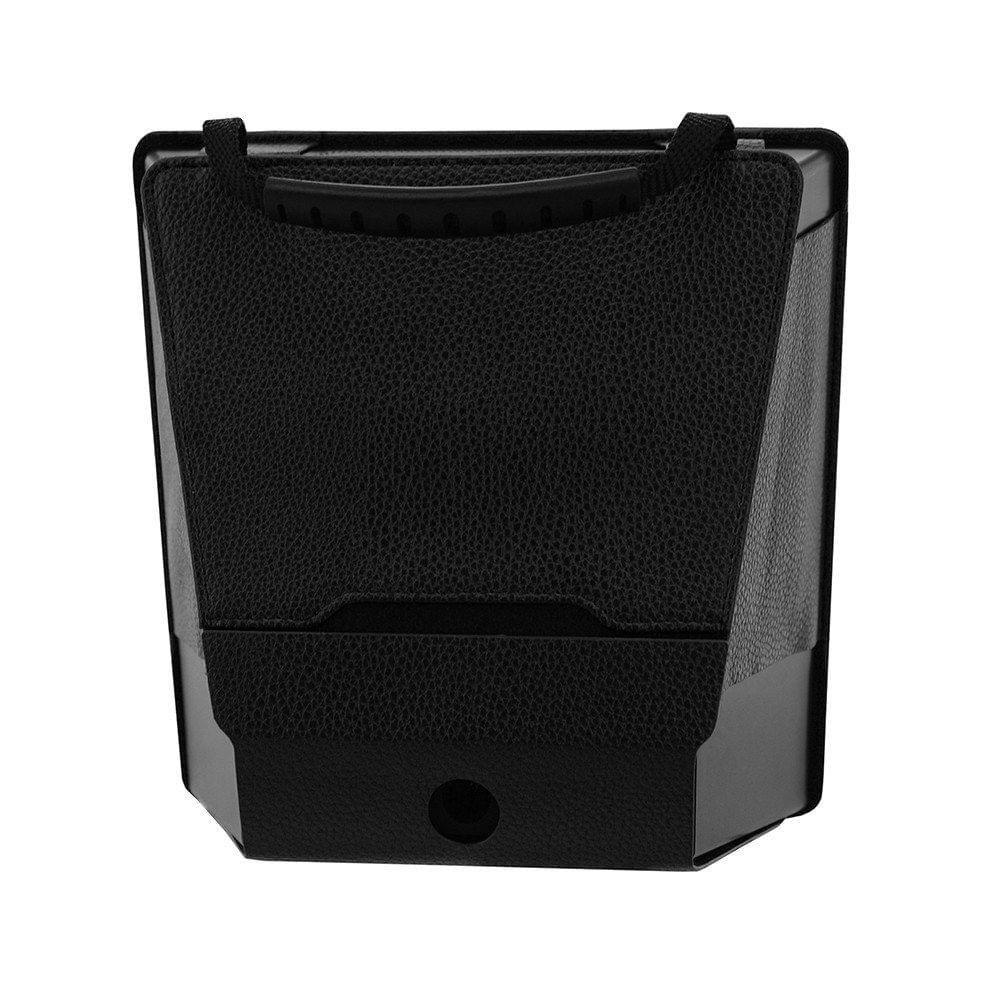 High-quality Leather Case Lightweight Protection Cover Soft Protector with Glass Screen Protector Wipes Handle Mesh Blank Design for Amazon Echo Show Smart Speaker