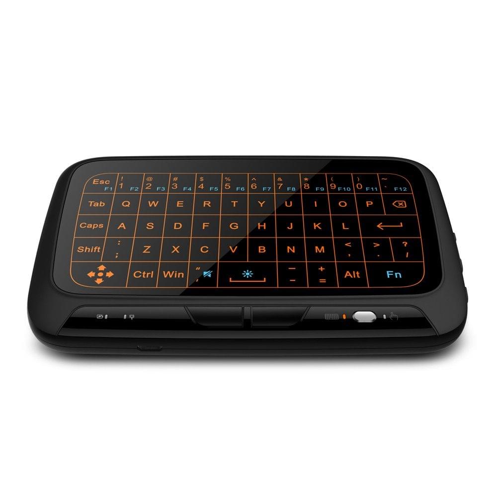 H18+ 2.4GHz Full Touchpad Wireless Backlight QWERT Keyboard