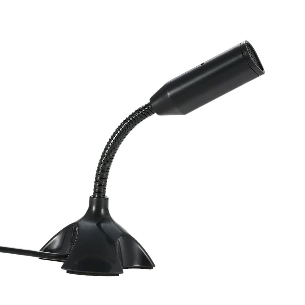 USB Desktop Microphone 360° Adjustable Microphone Support Voice Chatting Recording Mic for PC Mac with a USB port