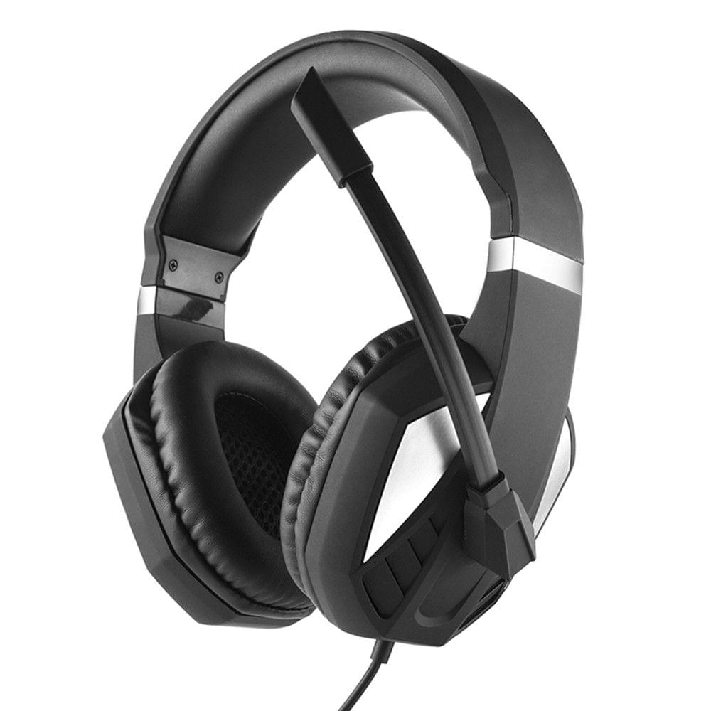 3.5mm Wired Gaming Headphones Over Ear Game Headset Noise Canceling Earphone with Microphone Volume Control for PC Laptop PS4