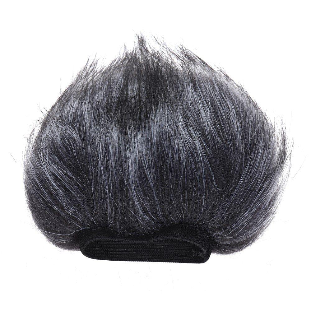 EY-M23 Furry Outdoor Microphone Windscreen Artificial Fur Muff Wind Cover