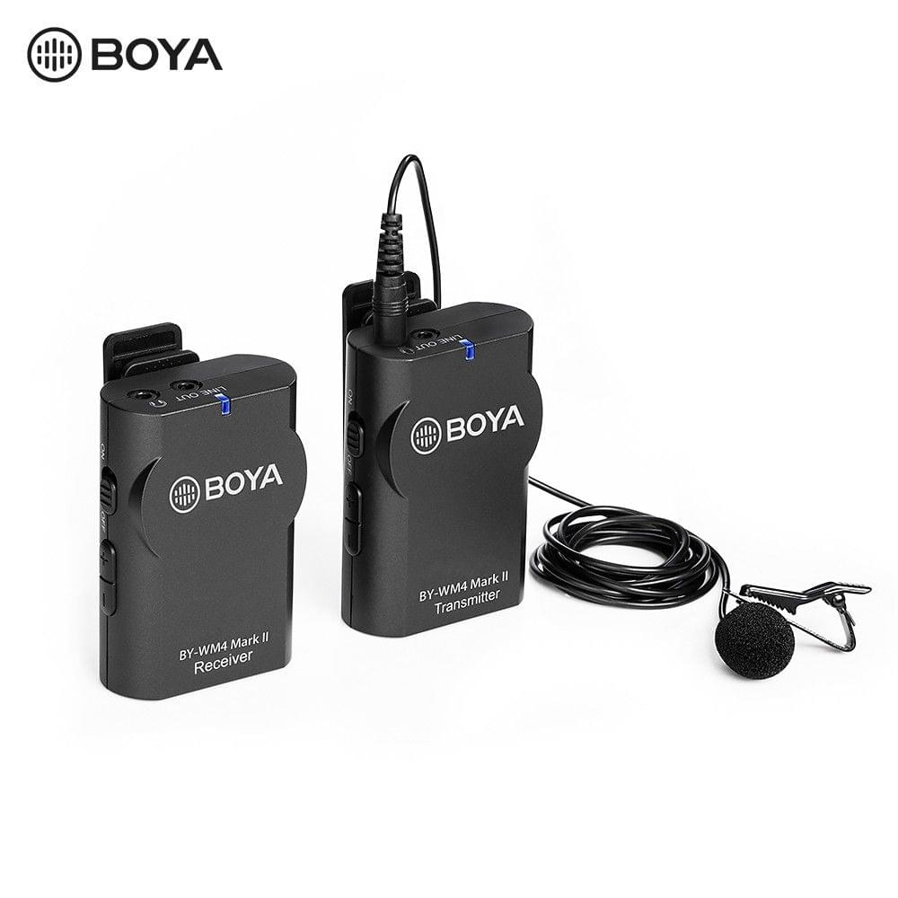 BOYA BY-WM4 Mark II Portable 2.4G Wireless Microphone