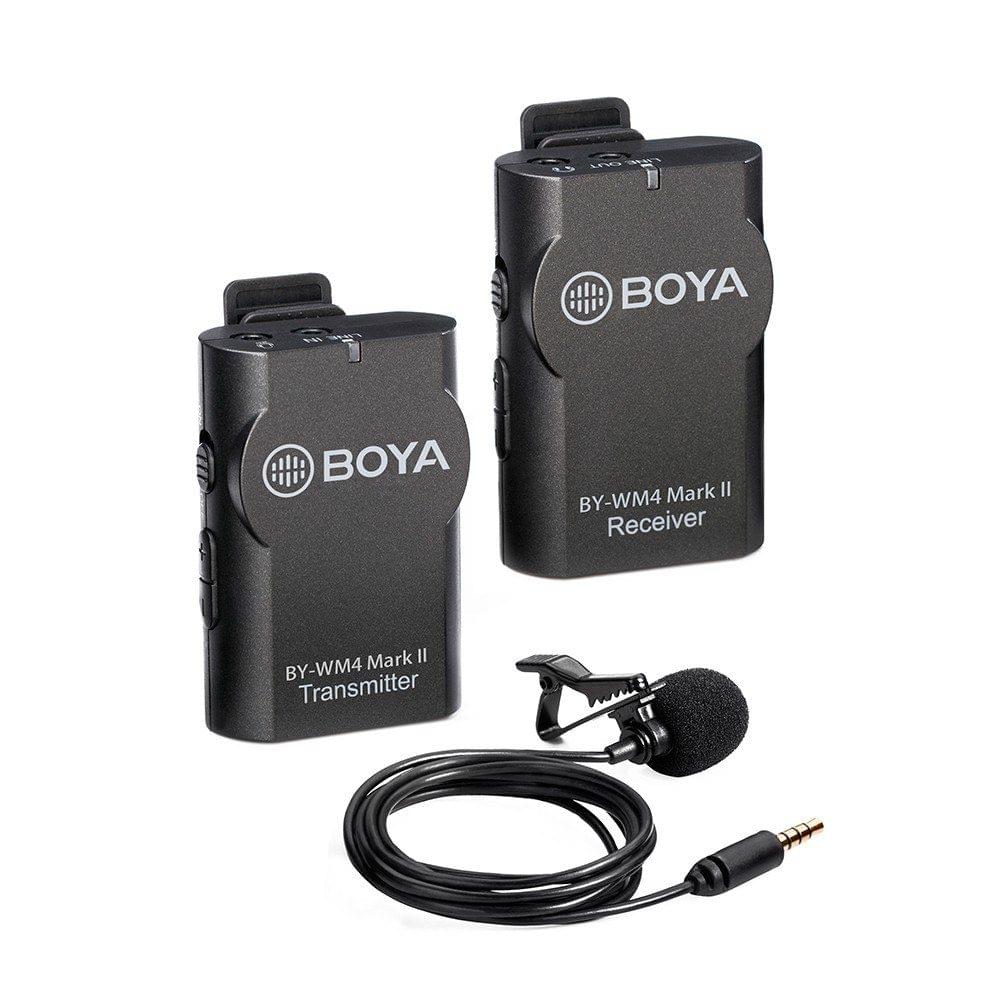 BOYA BY-WM4 Mark II Portable 2.4G Wireless Microphone