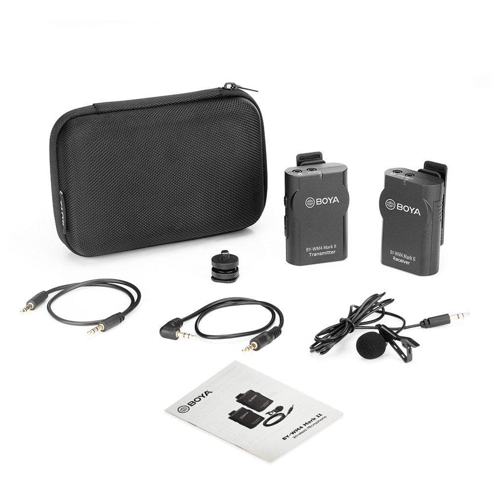BOYA BY-WM4 Mark II Portable 2.4G Wireless Microphone