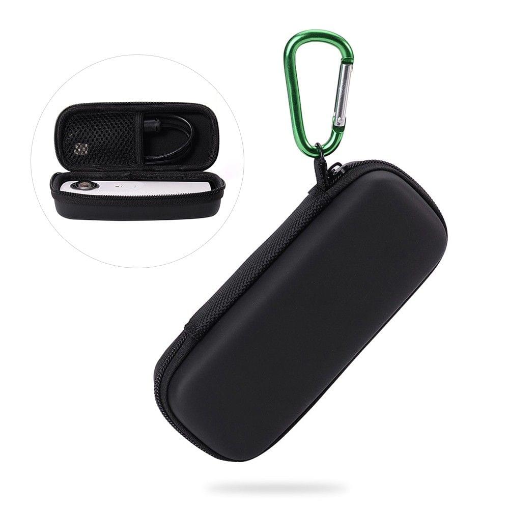 Andoer Portable Shockproof Camera Case Bag Storage with Carabiner for Ricoh Theta M15 S SC V 360° Spherical Pa150rama Digital Cameras