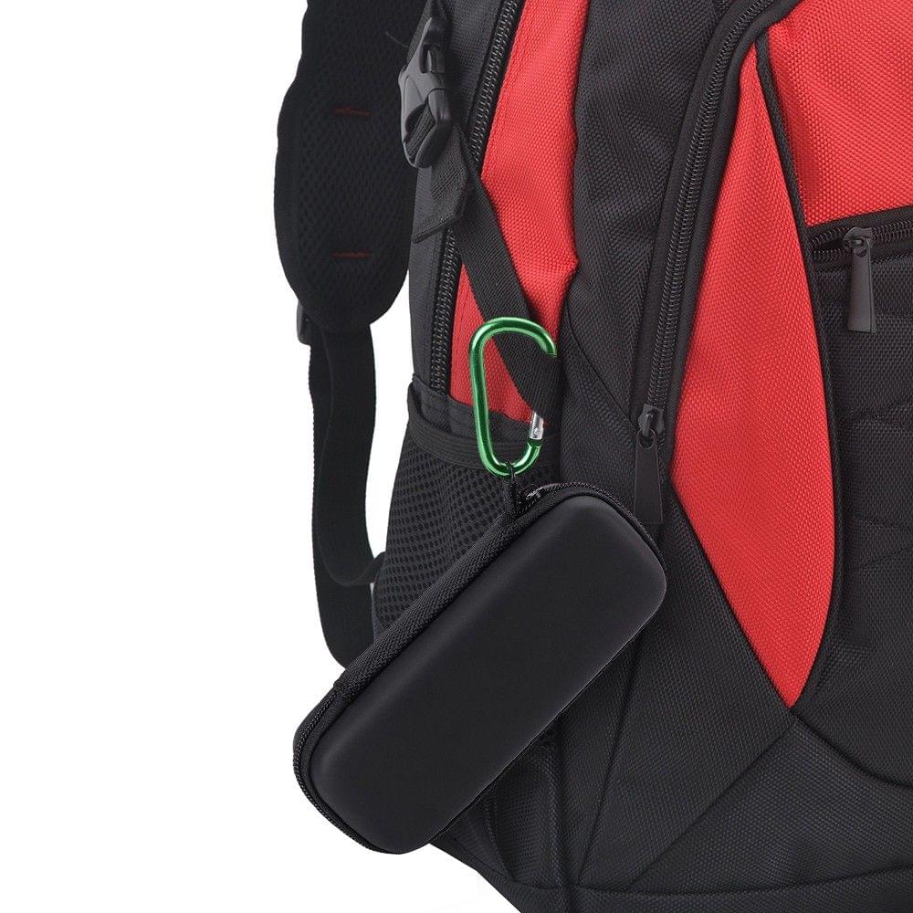 Andoer Portable Shockproof Camera Case Bag Storage with Carabiner for Ricoh Theta M15 S SC V 360° Spherical Pa150rama Digital Cameras