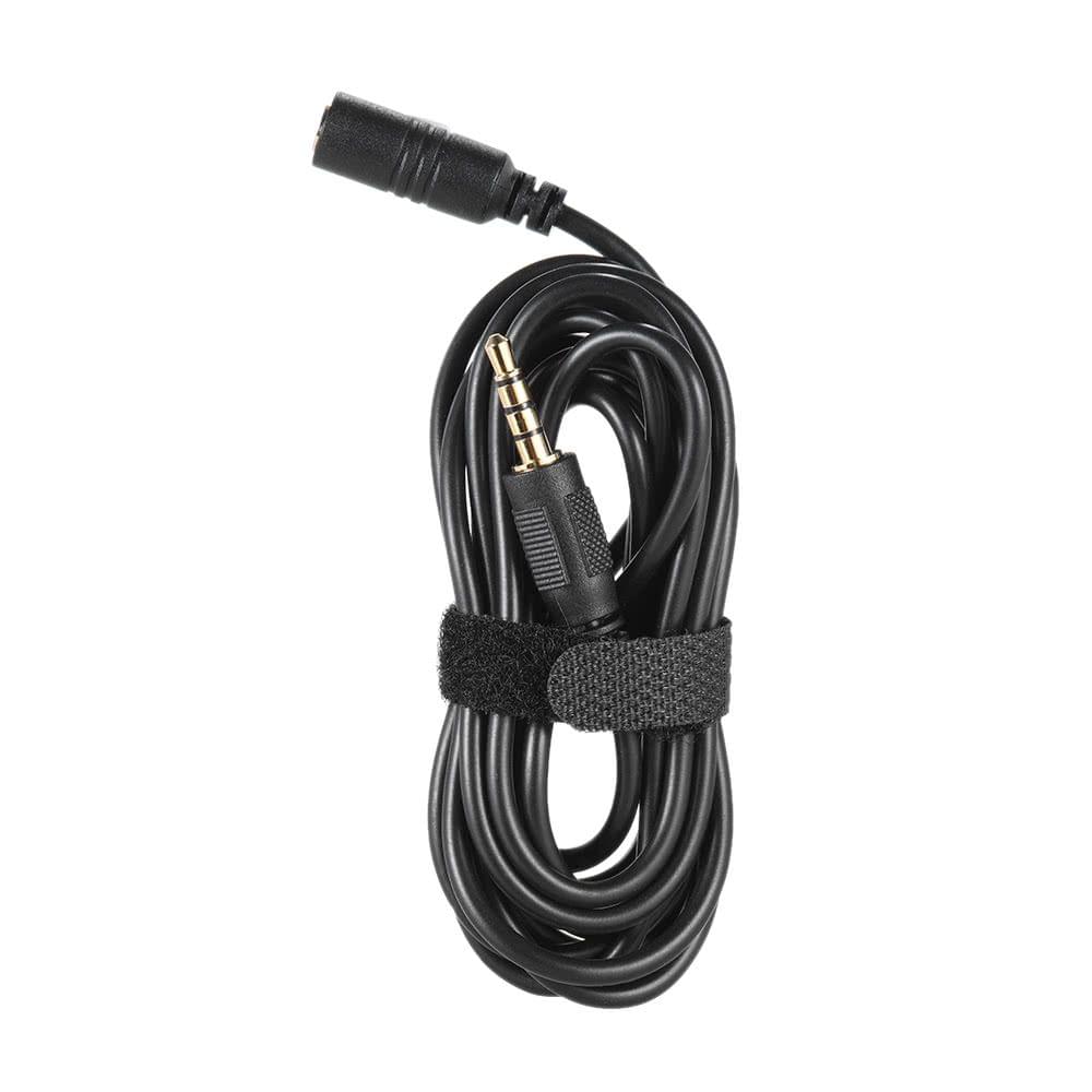 Andoer 2m Extension Cable for Cellphone Smartphone Mic Microphone Female 3.5mm to Male 3.5mm