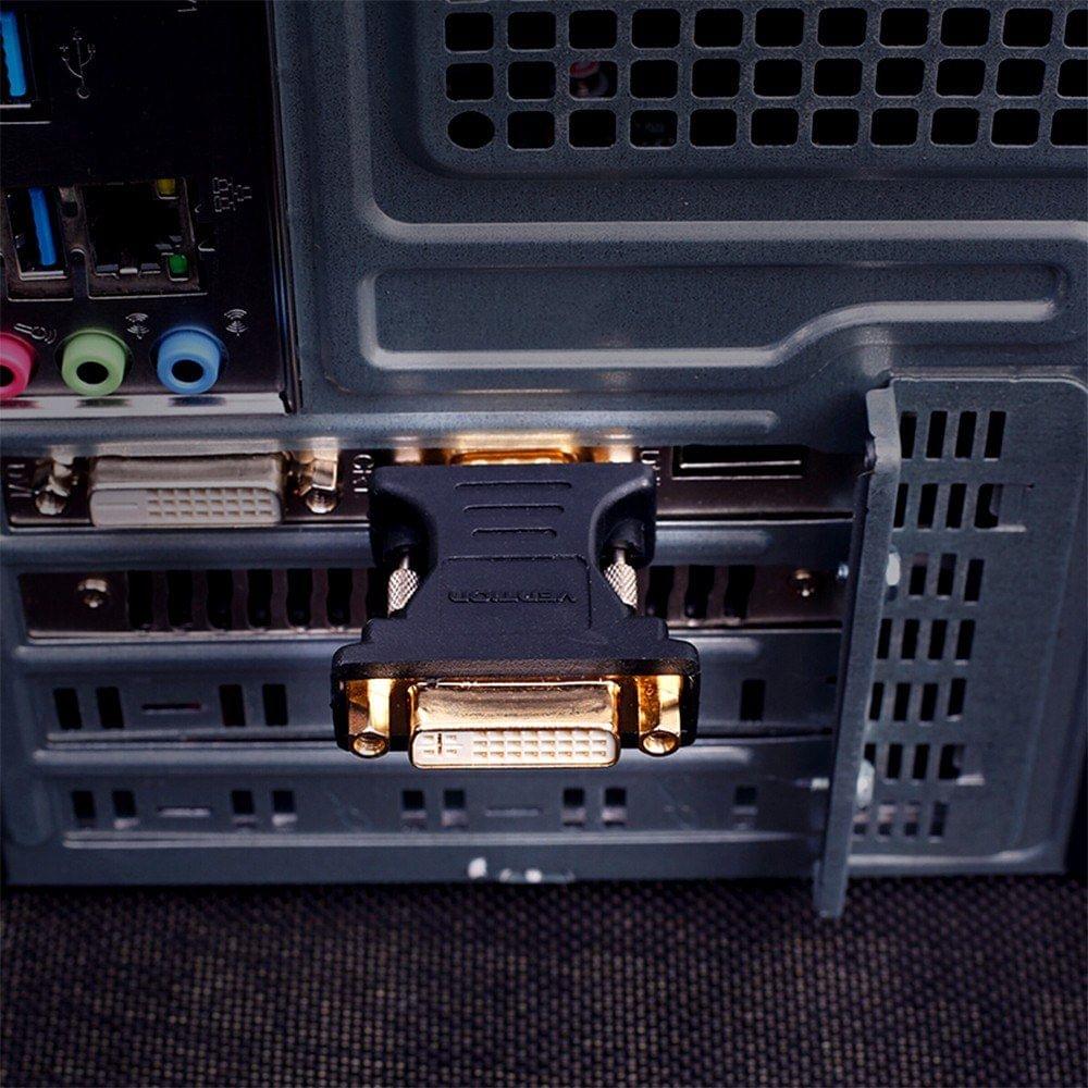 VENTION DVI to VGA Adapter DVI 24+5 Female to VGA Male Converter for PC Graphic Card Displayer Projector