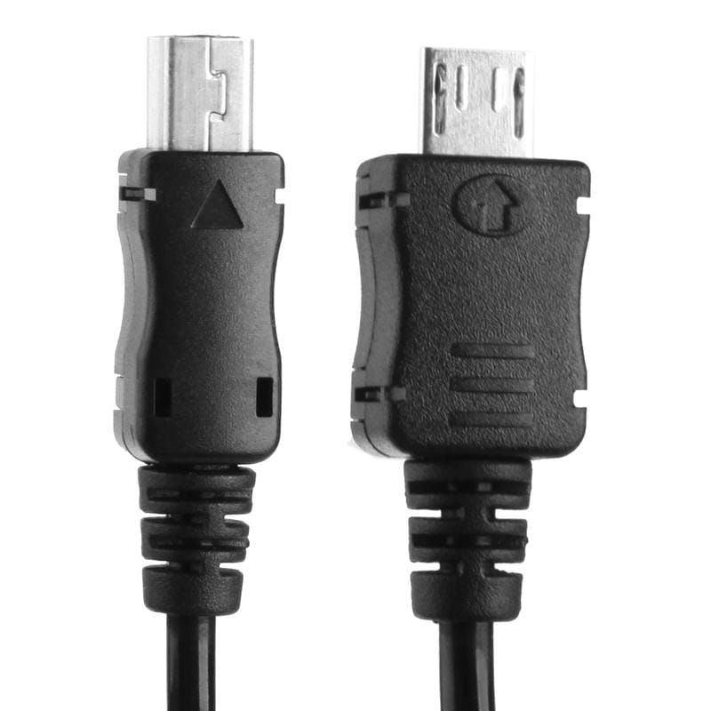 Micro USB Male to Mini 5-pin USB Coiled Cable / Spring Cable, Length: 20cm (Black)