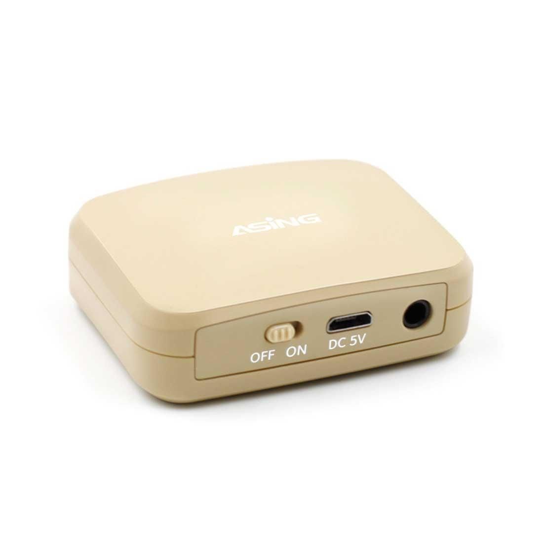 ASiNG WM03 2.4GHz Wireless Audio Transmission Electronic Pickup Microphone, Transmission Distance: 20-30m