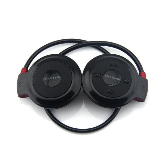 NVAHVA MP3 Player Bluetooth Headphone, Wireless MP3 Player With FM Radio, Stereo Earphone TF Card MP3 Max to 32GB (Black)