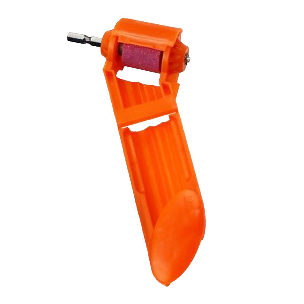 Portable Electric Power Drill Bit Grinder Sharpener Drill Tool Orange