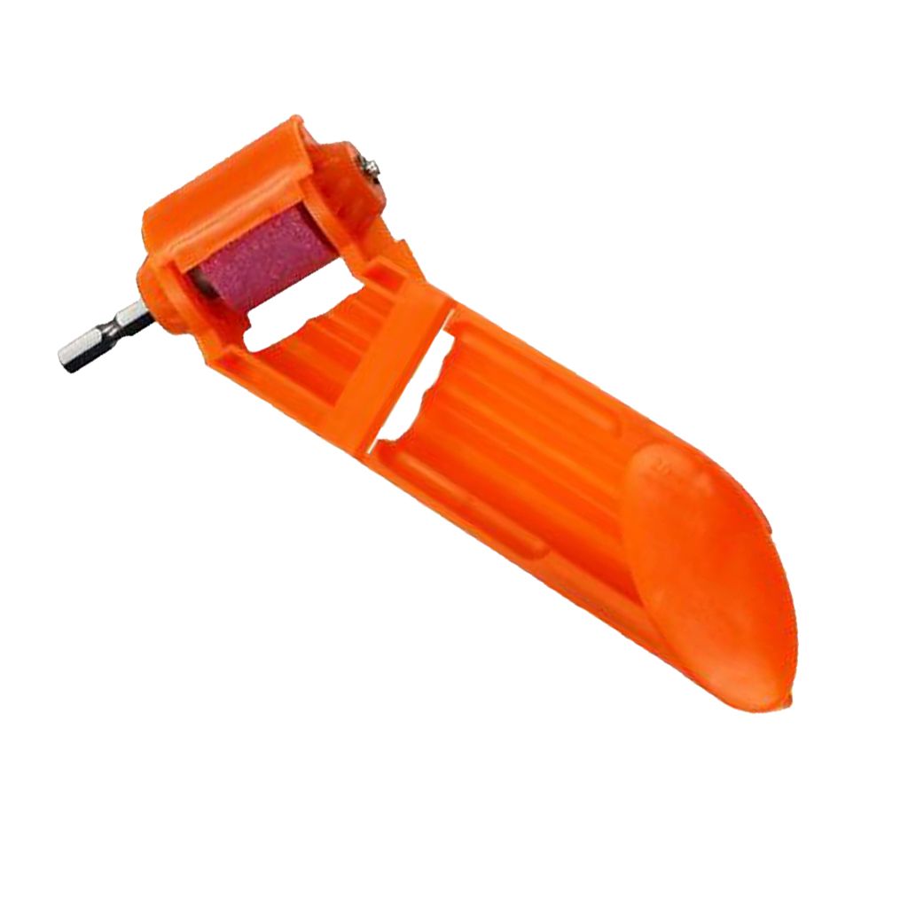 Portable Electric Power Drill Bit Grinder Sharpener Drill Tool Orange