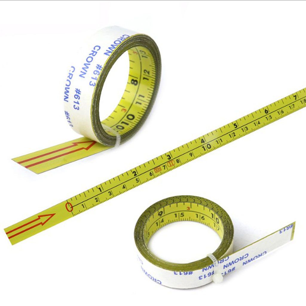 Self Adhesive Measure Tape Metric Ruler Measure Tools Left to Right(0-100cm)