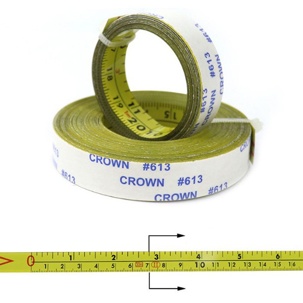 Self Adhesive Measure Tape Metric Ruler Measure Tools Left to Right(0-100cm)