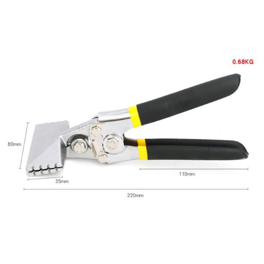 Sheet Metal 75mm 150mm Bending Pliers Welding Tool Hand Seamer Flat Jaw New Straight 75mm