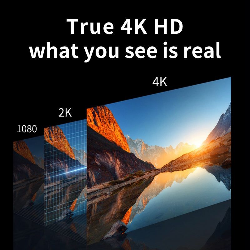 0.5m High Definition HDMI 2.0 Adapter Cable 4K / 60Hz Cord for Xiaomi Huawei TV Box - UNIQKART