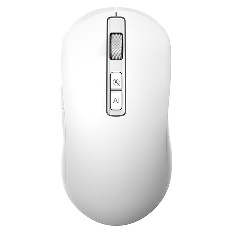 V12 AI Smart Voice Wireless Mouse Real Time Translation Bluetooth Mouse (International Edition) - White