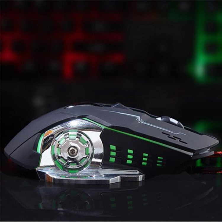 3600 DPI 6 Buttons USB Wired Gaming Mouse Colorful Breathing Light Computer Laptop Mice