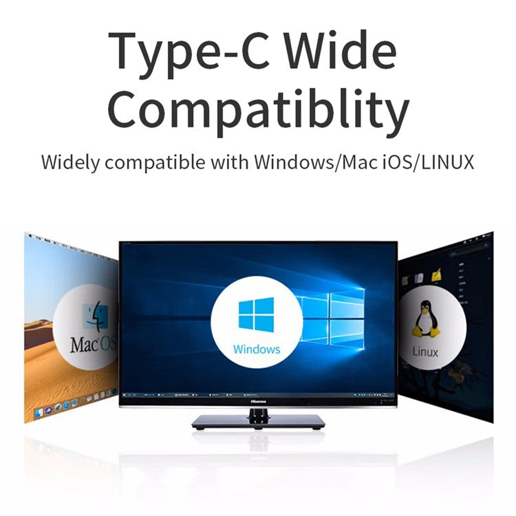 WIWU Alpha 440 Pro Type-C Hub to 4 X USB 3.0 Ports, High Speed Data Transmission Adapter for MacBook