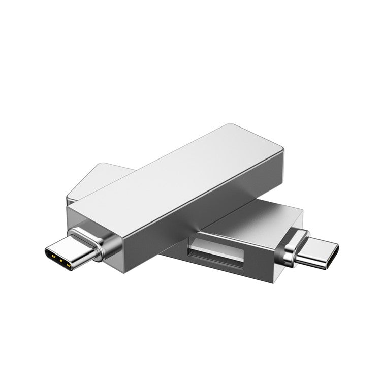 WIWU Alpha T02 Pro Type-C Male to PD USB-C + Dual USB Female Adapter 3-In-1 Converter