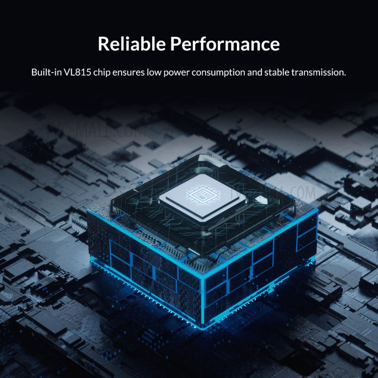 ORICO TWU3-4A Portable 4-Port USB Hub USB 3.0 Splitter Adapter for PC Computer - Black