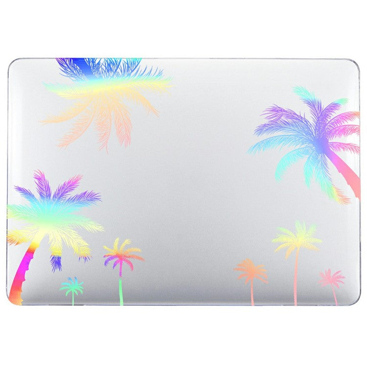 For Macbook Air 15 inch (2025) / (2024) / (2023) A2941 (EU Version) / A3114 Case Cold Stamping Laptops PC Hard Shell - LT-26 Clear